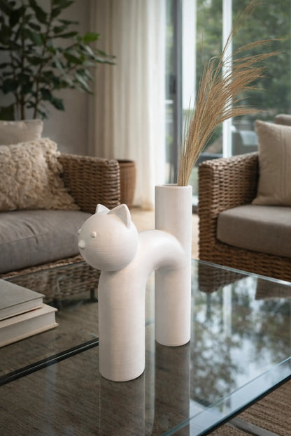 Wazon w kształcie kota