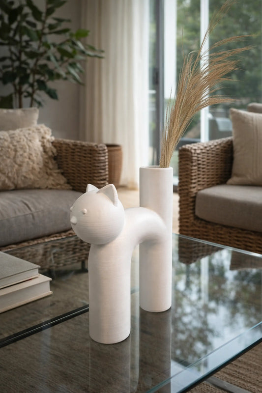 Wazon w kształcie kota