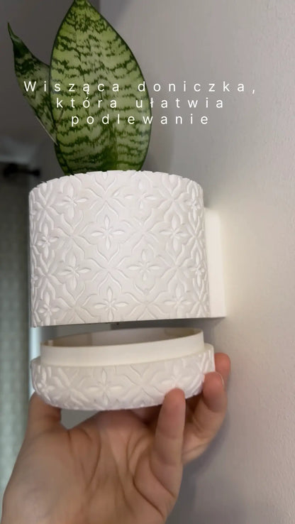 Modern Minimalist Wall Planter Pot