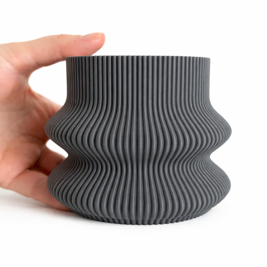 Wave Collection | Nowoczesne donice drukowane w technologii 3D