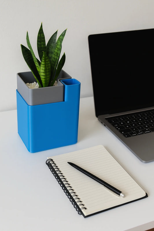 Self-Watering Planter Pot – Modern Indoor Pot with Water Reservoir